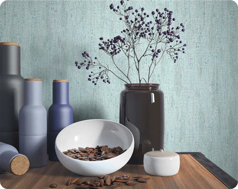 blue wallpaper for your interior